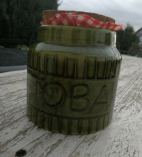 Keramik dose tobak mit kork - dose,
