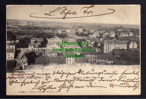 121487 haynau schlesien aus - ak,