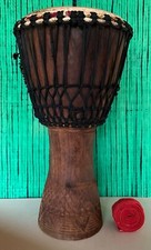 Djembe aus Mali mit Tasche, Trommel, Drum