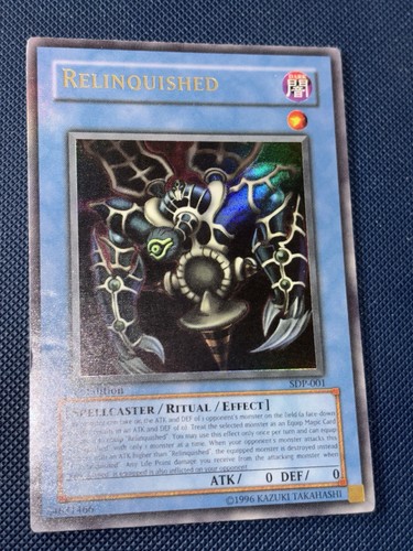 Sdp 001 relinquished - yu-gi-oh!,