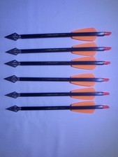 6x 7,5" Carbon Armbrust Bolzen Jagdspitze Jagd Für EK Archery Cobra R9 Adder