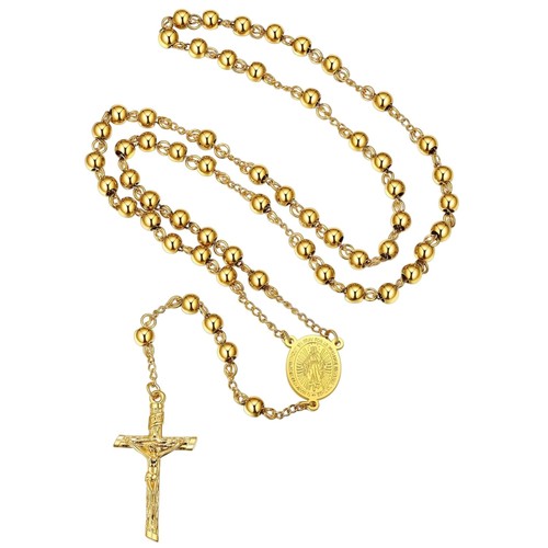 Rosenkranz halskette damen - rosenkranz,