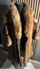Luxus Rotfuchs Pelzmantel