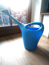 IKEA Giesskanne VINET, Kunststoff, türkis/gruen, ca.10L, H33 B16 L27/54cm, GEBR.