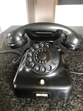 bakelit telefon w48 schwarz