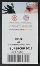 TICKET Supercup 12.8.2018