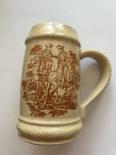 Ddr bierkrug jagdmotiv colditz - ddr,