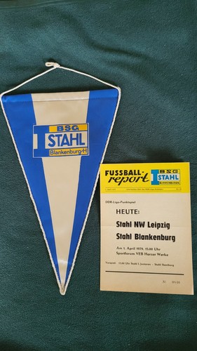 Ddr fußball liga bsg stahl - fußball,