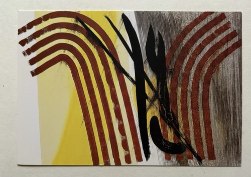 Hans hartung einladungskarte - hans,