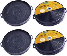 4x Aktivkohlefilter für