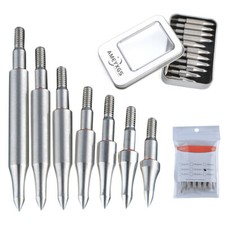 12X Pfeilspitzen Edelstahl