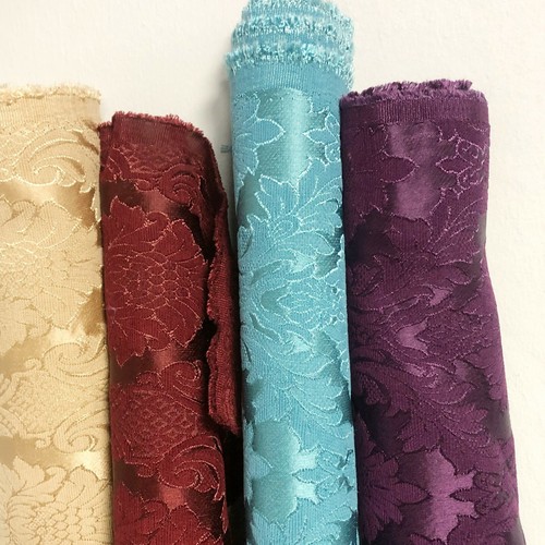 Seidiger regal damast jacquard - damast,