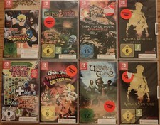 ¥ Naruto Task Force Adam's Venture Giana Sister Unwritten Tales Switch 8 Spiele