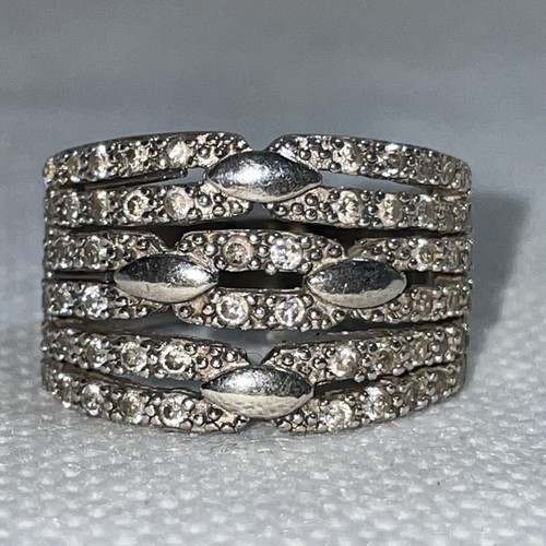 925 massiver silber ring - 925,