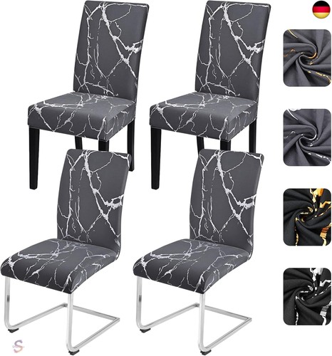 Alishomtll stuhlhussen 4er - stuhlhussen,