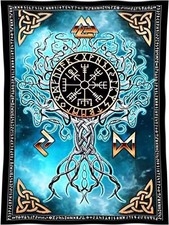 Wandteppich Wikinger 150x100cm