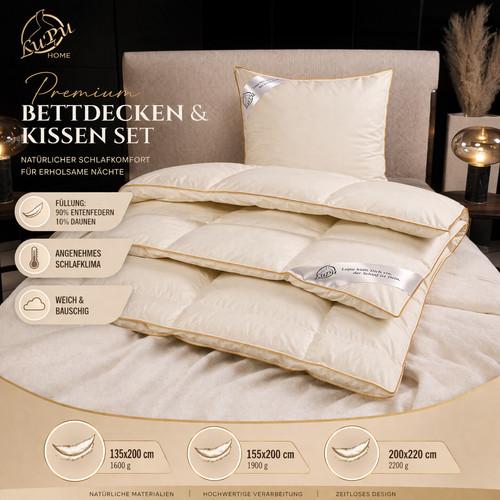 Federbett ganzjahresdecke - federbett,