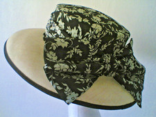 Very British Damen Hut elegant Anlasshut Hochzeit Ascot  Strohhut wie neu ca. 56