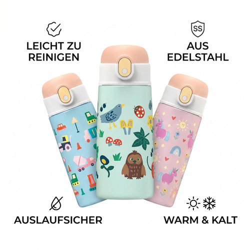 Kinder trinkflasche edelstahl - kinder,