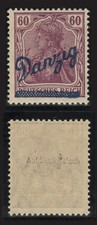 DANZIG 47 ** Aufdr. falsch