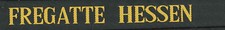 Bundeswehr Marine Mützenband Fregatte Hessen (mb39)