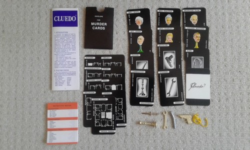 Cluedo ersatzteile vintage - cluedo,
