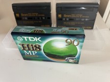 TDK Hi8 VIDEO8 D8 Digital8 90CAMCORDER CASSETTE 1x NEU, OVP 2x Unverpackt