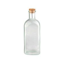 Glas Flasche mit Korken 500