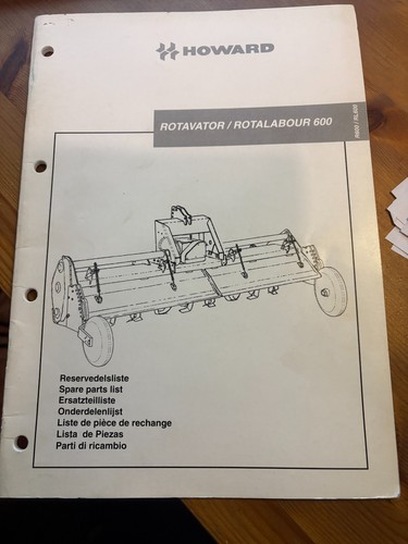 Howard rotavator rotalabour - howard, rotavator/rotalabour