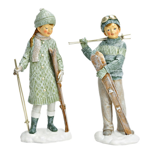 Figur skifahrer kinder - st.,