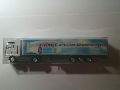 Actimel truck lkw - actimel,