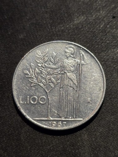 Italien 100 lire 1967 vz - italien,