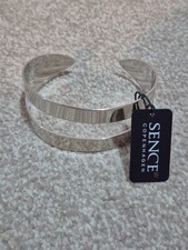 Silver Toned Cuff Bracelet