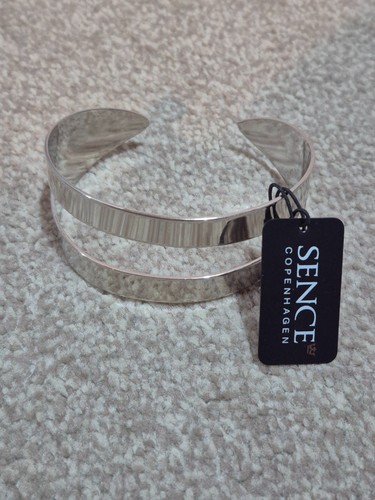Silberfarbenes armreif armband - armreif,