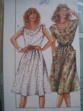 Burda 6890 Schnittmuster - Kleid - Gr. 38 - 48