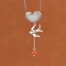 I05 necklace heart - i05, of