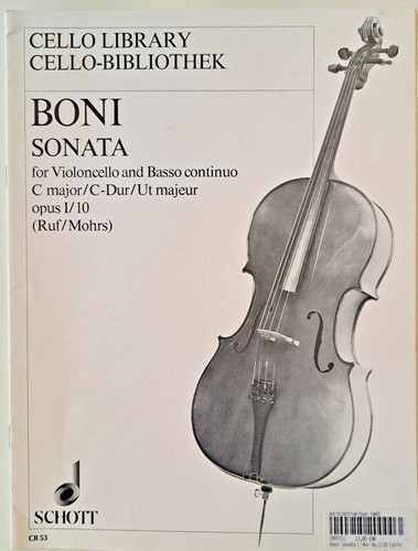 Boni sonata dur opus - boni-sonata, c-dur-opus