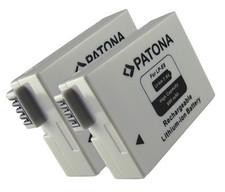 2 x Akku für Canon EOS 550D, 600D, 650D, 700D, Rebel T2i, T3i, T4i - LP-E8