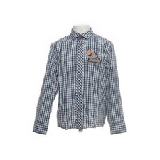 Camp David, Hemd, Größe: 128, Grün/Weiß/Blau, Baumwolle, Karo, Jungen #EhB