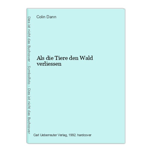 Als die tiere - als, den