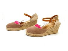 Unisa Damen Sandale Sandalette Pantolette Beige Gr. 39 (UK 6)