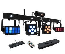 LICHTANLAGE EUROLITE LED KLS Laser Bar PRO FX SET Fernbedienung Tasche Derby