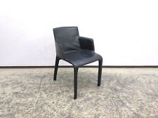 Walter Knoll Stuhl Gio Mit Armlehnen Bezug Leder Lelen 1230 Schwarz Mit