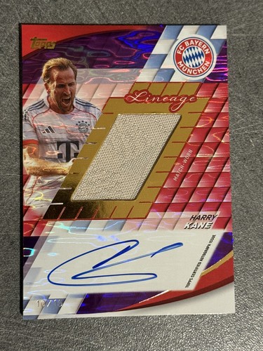 Harry kane autograph card - harry,