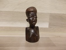 Afrikanische Figur Stammeskunst Frau Holzfigur Minifigur H7cm handarbeit Kongo