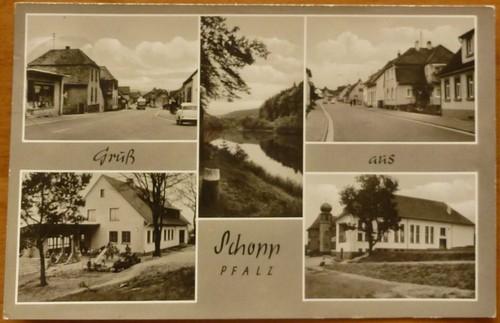 Schopp 1963 trippstadt - ak,