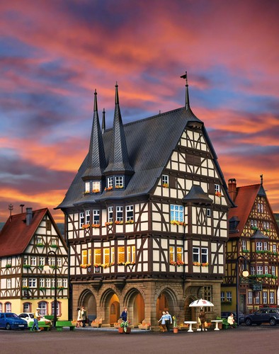 Kibri 38900 rathaus - 38900,