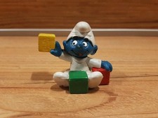 Schleich Schlümpfe 20214  --- Baby Schlumpf mit Bauklötzen