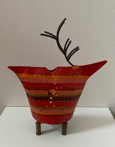 Kerzenhalter blech figur - kerzenhalter,