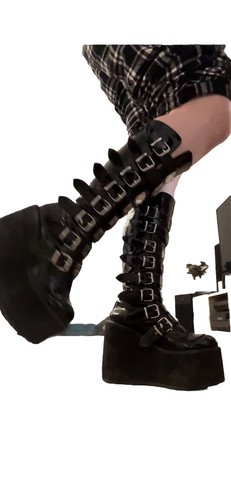 Demonia plateau stiefel - demonia,